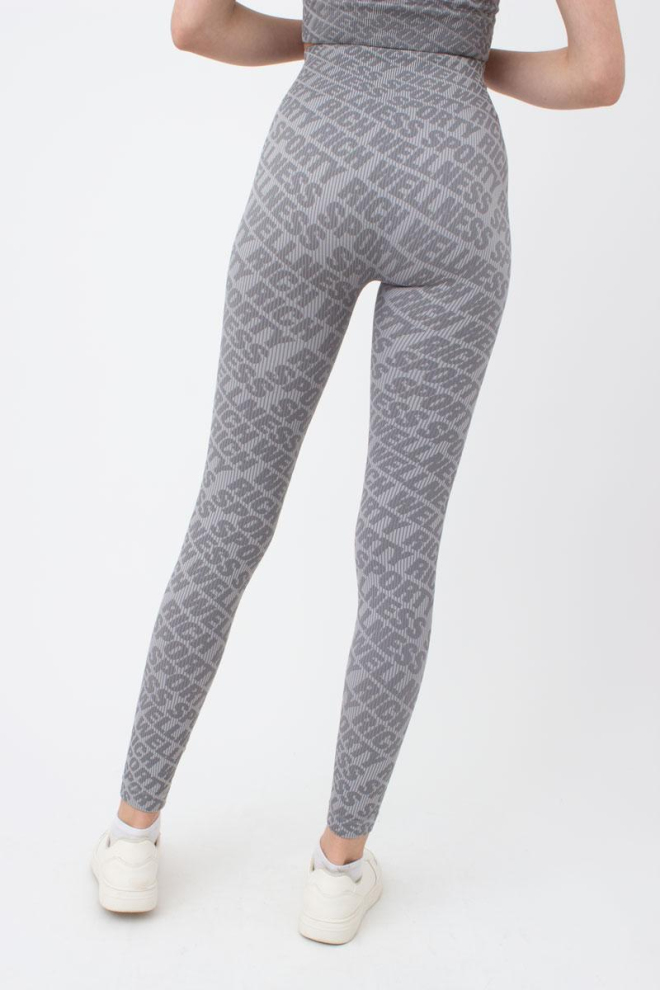 Легінси спортивні в рубчик LEGGINGS RIB WELLNESS Giulia (без упаковки) (ultimate grey), сірий