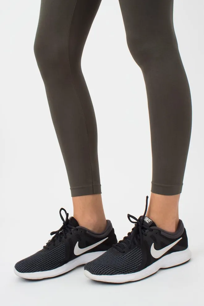 Безшовні легінси з мікрофібри LEGGINGS Giulia (khaki), зелений