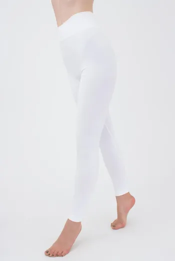 Безшовні спортивні легінси з мікрофібри LEGGINGS 02 Giulia (bianco), білий Безшовні спортивні легінси з мікрофібри LEGGINGS 02 Giulia (bianco), білий