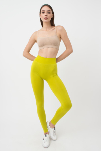 Бесшовные спортивные леггинсы из микрофибры LEGGINGS 02 Giulia (fragile sprout), зеленый Бесшовные спортивные леггинсы из микрофибры LEGGINGS 02 Giulia (fragile sprout), зеленый