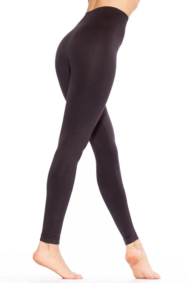 Безшовні спортивні легінси з мікрофібри LEGGINGS 02 Giulia (greystone), сірий