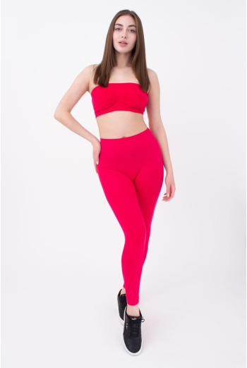 Бесшовные спортивные леггинсы из микрофибры LEGGINGS 02 Giulia (raspberry sorbet), розовый Бесшовные спортивные леггинсы из микрофибры LEGGINGS 02 Giulia (raspberry sorbet), розовый