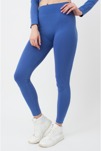 Бесшовные спортивные леггинсы из микрофибры LEGGINGS 02 Giulia (skydiver), синий Бесшовные спортивные леггинсы из микрофибры LEGGINGS 02 Giulia (skydiver), синий