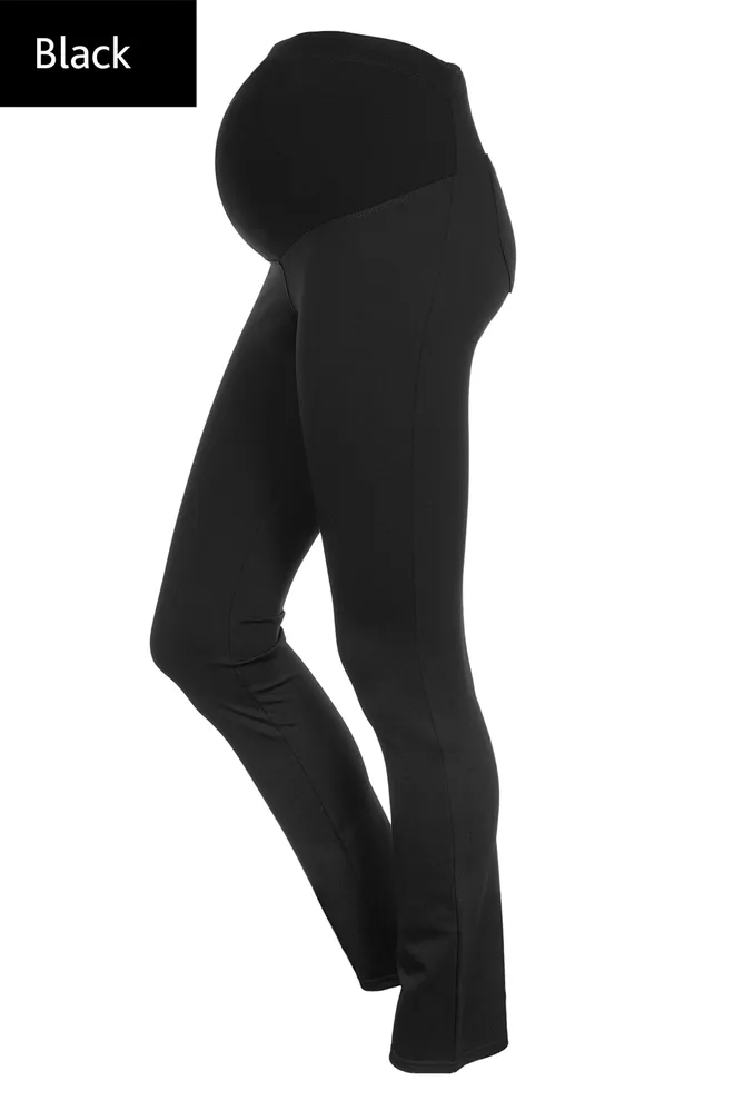 Легінси-брюки для вагітних Leggy mama model 1 Giulia (black)