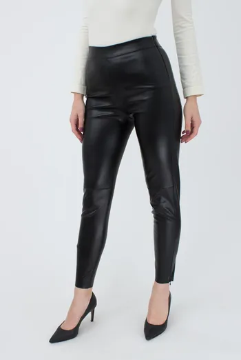 Легінси зі штучної шкіри Leggy strong 4309/090 Giulia (black)