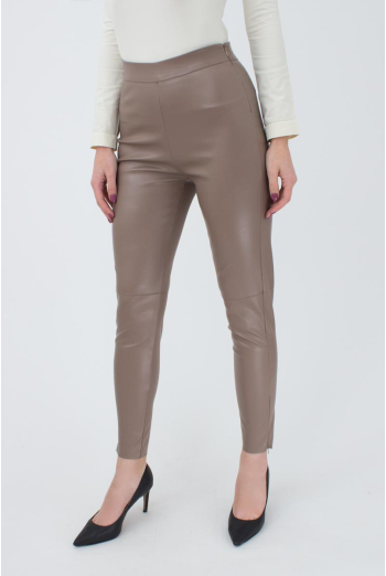 Легінси зі штучної шкіри Leggy strong 4309/090 Giulia (mokko)
