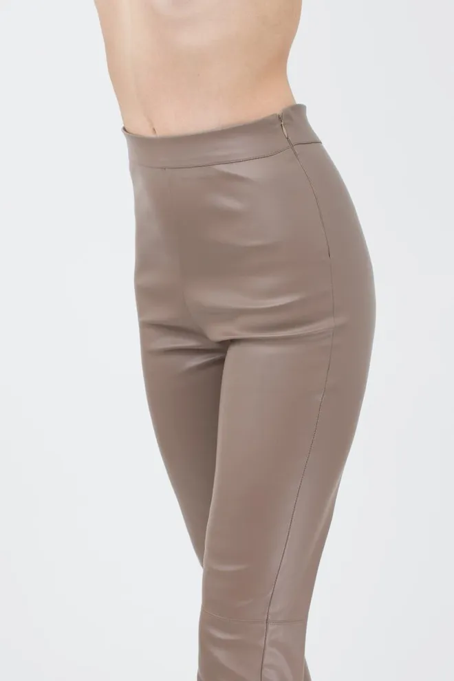 Легінси зі штучної шкіри Leggy strong 4309/090 Giulia (mokko)