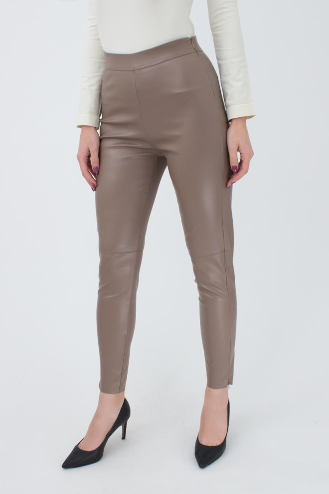 Легінси зі штучної шкіри Leggy strong 4309/090 Giulia (mokko)