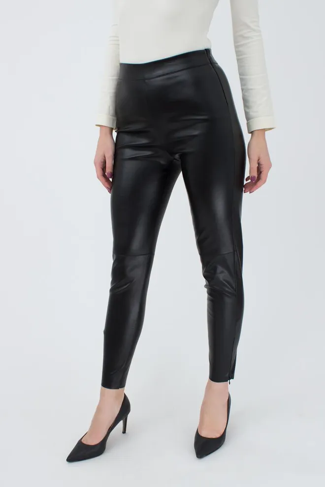 Легінси зі штучної шкіри Leggy strong 4309/090 Giulia (black)