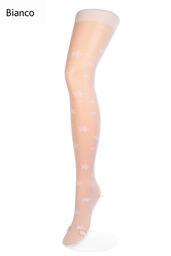 Lina 20 model 2 Дитячі колготки з малюнком TM GIULIA (bianco) Lina 20 model 2 Дитячі колготки з малюнком TM GIULIA (bianco)