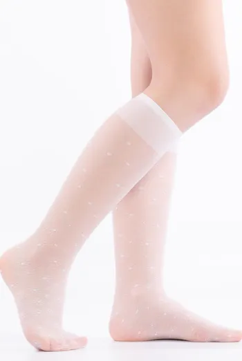 LNG-07 gambaletto Класичні дитячі гольфи з квітами TM GIULIA (bianco) LNG-07 gambaletto Класичні дитячі гольфи з квітами TM GIULIA (bianco)