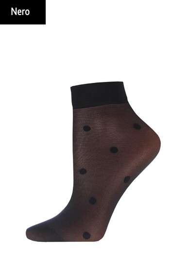 LNN-02 calzino Дитячі ажурні шкарпетки з малюнком TM GIULIA (nero) LNN-02 calzino Дитячі ажурні шкарпетки з малюнком TM GIULIA (nero)