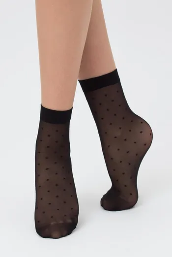 Шкарпетки дитячі капронові з малюнком LNN-04 calzino (Планшет) Giulia (nero)