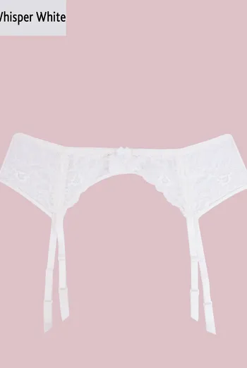 LORI 5001/01 кружевной пояс для чулок ТМ GIULIA  (Whisper-white)