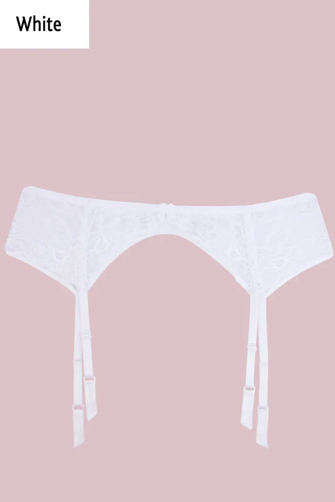 LORI 5001/01 мережевний пояс для панчіх ТМ GIULIA  (white)