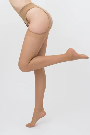 Колготки з еротичним вирізом Love 20 den Giulia (daino)