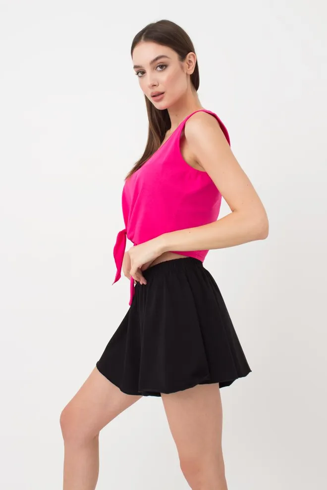 Жіноча бавовняна піжама Love Yourself 6030/010 Giulia (pink/black)