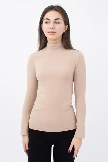 Бесшовная водолазка LUPETTO MANICA LUNGA Giulia (naturale), бежевый Бесшовная водолазка LUPETTO MANICA LUNGA Giulia (naturale), бежевый