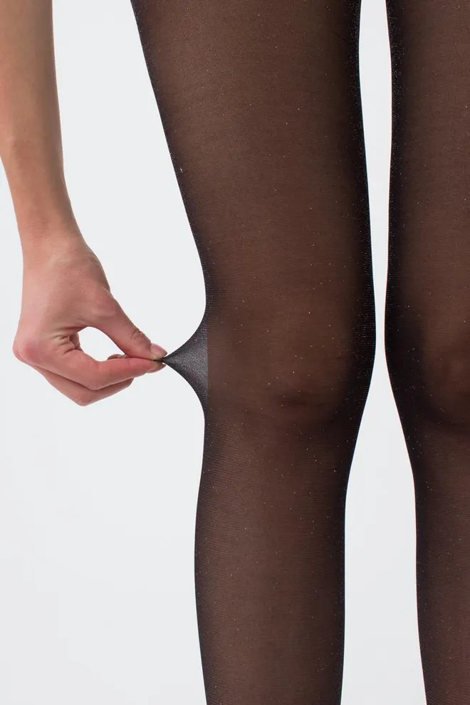 Колготки з блиском Lurex 20 den model 1 Giulia (nero)