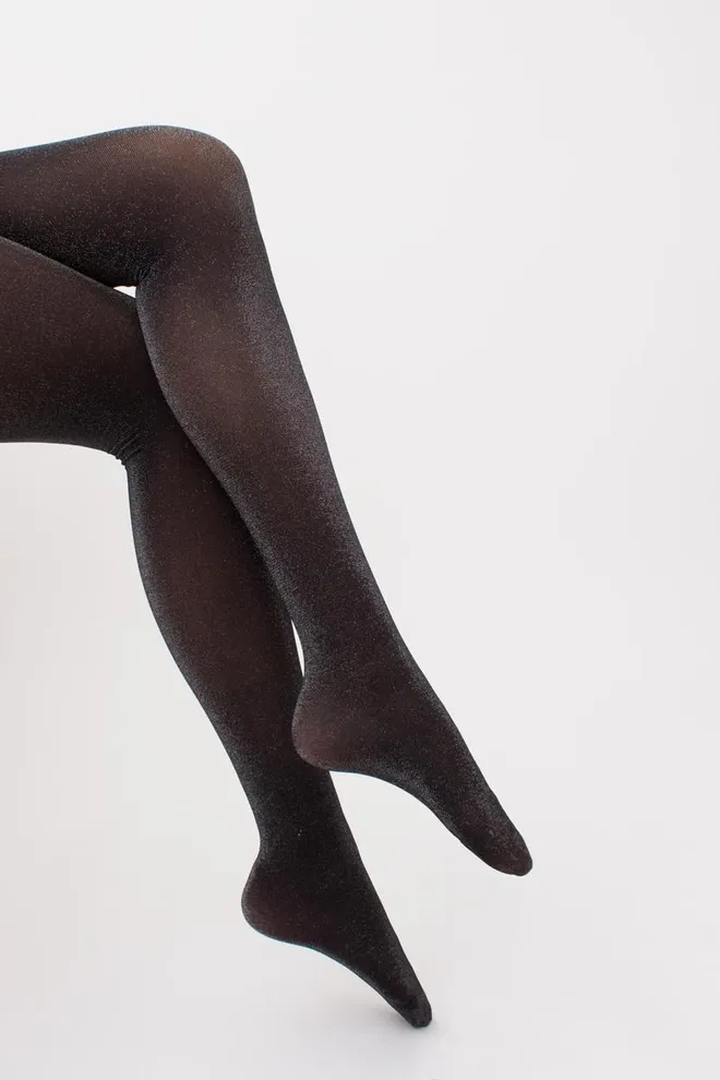 Колготки з блиском Lurex 40 den model 1 Giulia (nero)