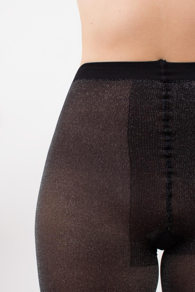 Колготки з блиском Lurex 40 den model 1 Giulia (nero)