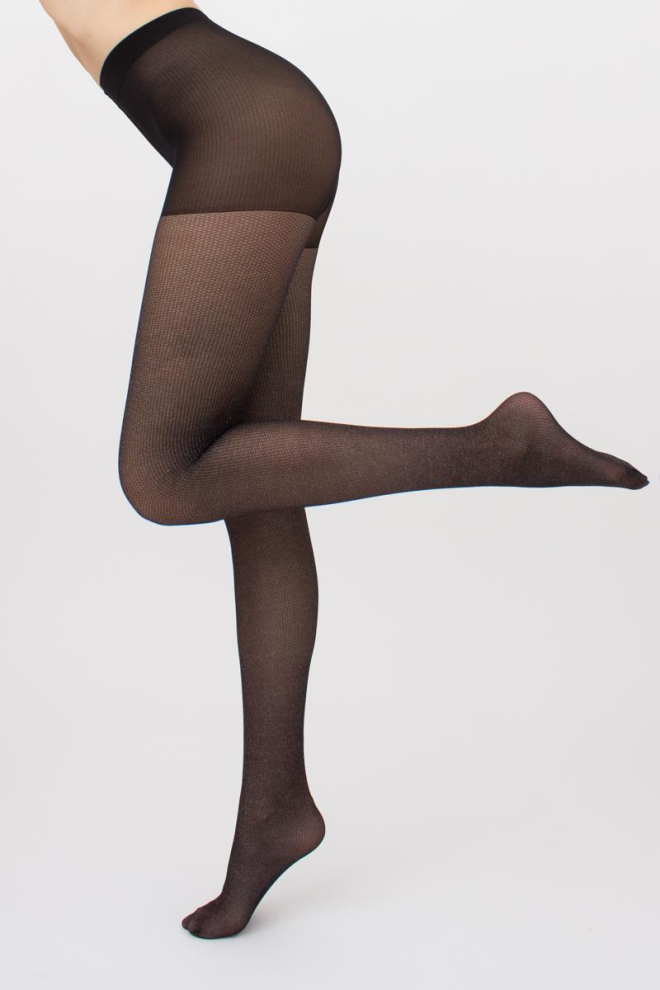 Колготки з блиском Lurex rete 40 den model 1 Giulia (nero)