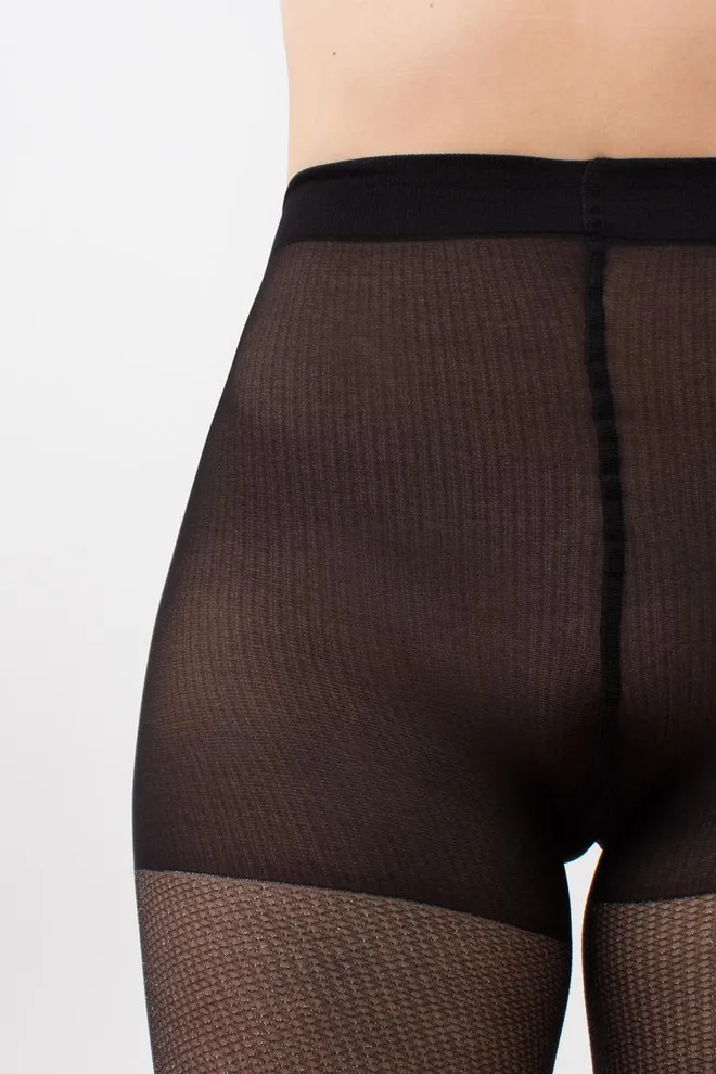 Колготки з блиском Lurex rete 40 den model 1 Giulia (nero)