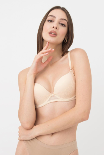 Бюстгальтер с формованной чашкой Laura 1123/21 n Giulia (beige), бежевый