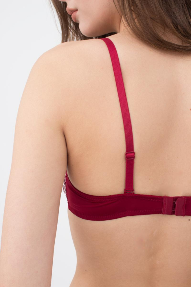 Бюстгальтер с формованной чашкой Laura 1123/21 n Giulia (red), красный