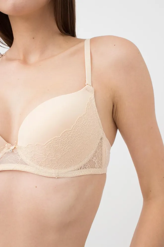 Бюстгальтер з формованою чашкою Laura 1123/21 n Giulia (beige), бежевий