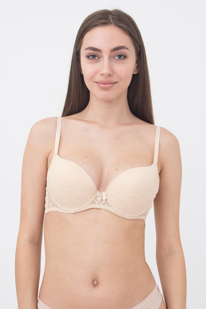 Бюстгальтер з пуш-апом Laura 1123/21 Giulia (beige)