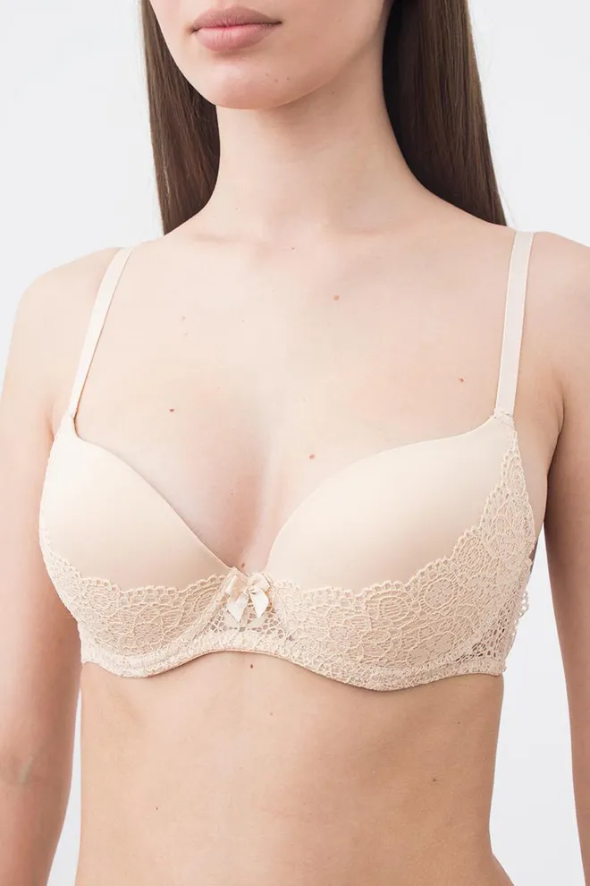 Бюстгальтер з пуш-апом Laura 1123/21 Giulia (beige)