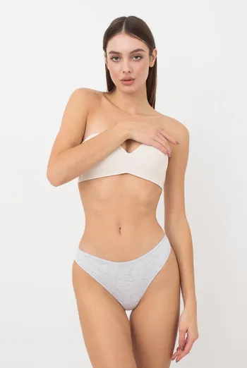 Жіночі труси бразіліана Leila 2206/60 Giulia (grey)