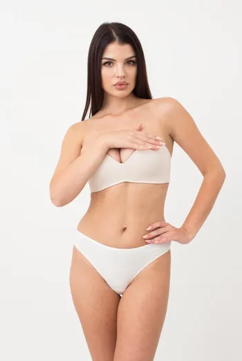 Жіночі труси бразіліана Leila 2206/60 Giulia (whisper white) Жіночі труси бразіліана Leila 2206/60 Giulia (whisper white)