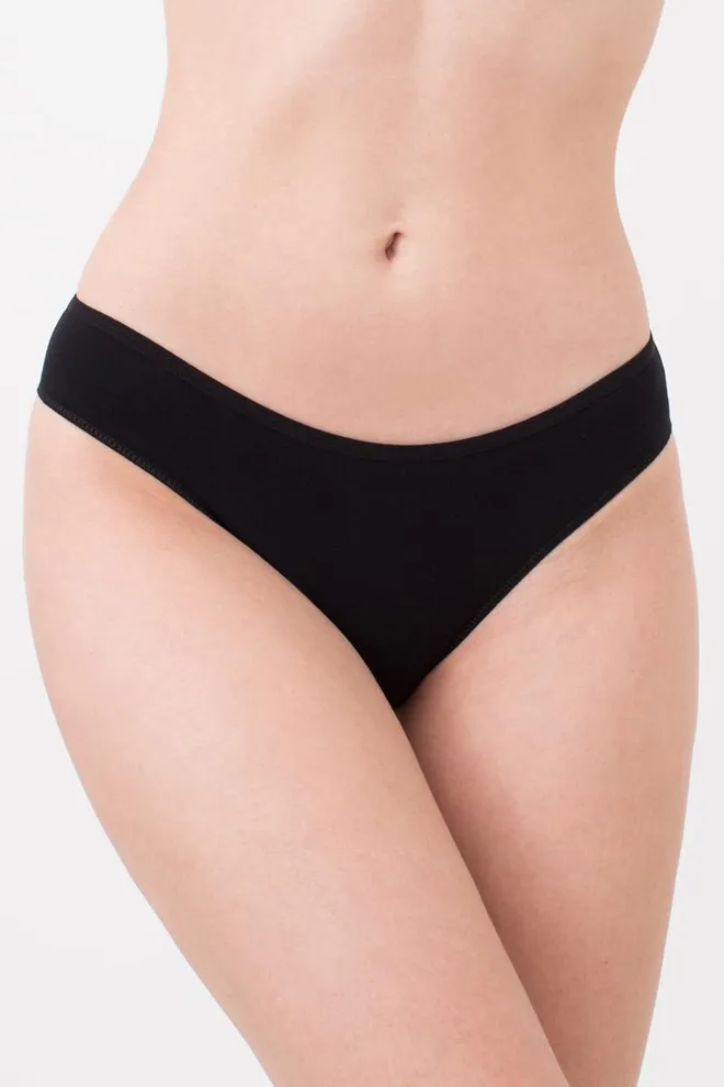 Жіночі трусики сліп  Leila 2301/60 Giulia (black), чорний