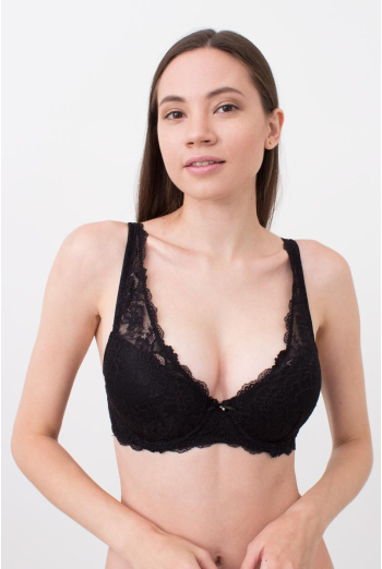 Бюстгальтер кружевной Letizia 1242/41 N1 Giulia (black), черный