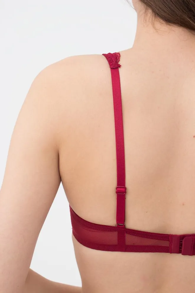 Бюстгальтер кружевной Letizia 1242/41 N Giulia (red)