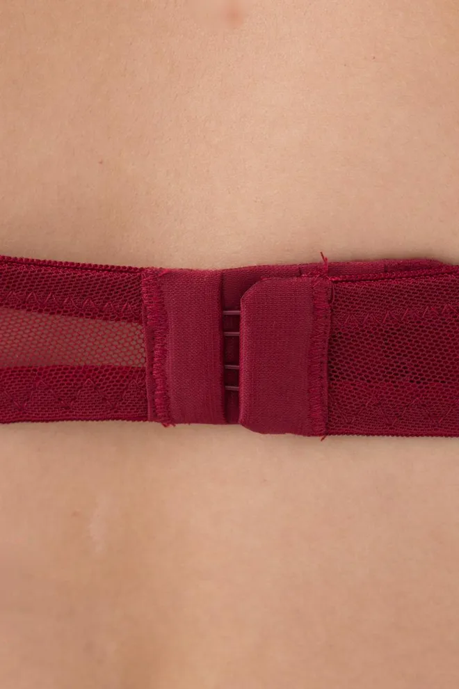 Бюстгальтер кружевной Letizia 1242/41 N Giulia (red)