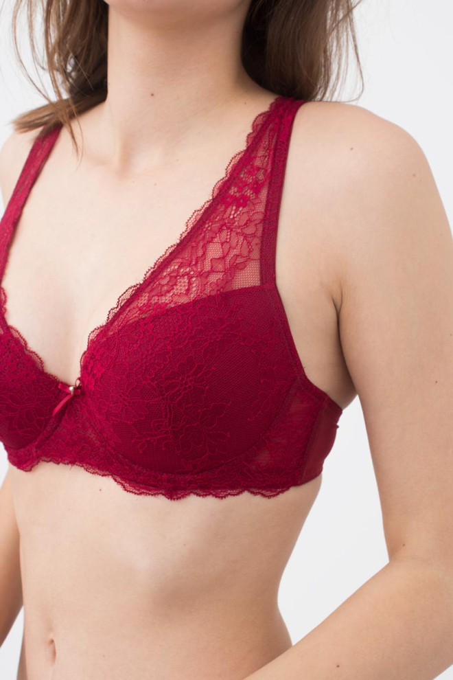 Бюстгальтер мереживний Letizia 1242/41 N Giulia (red)