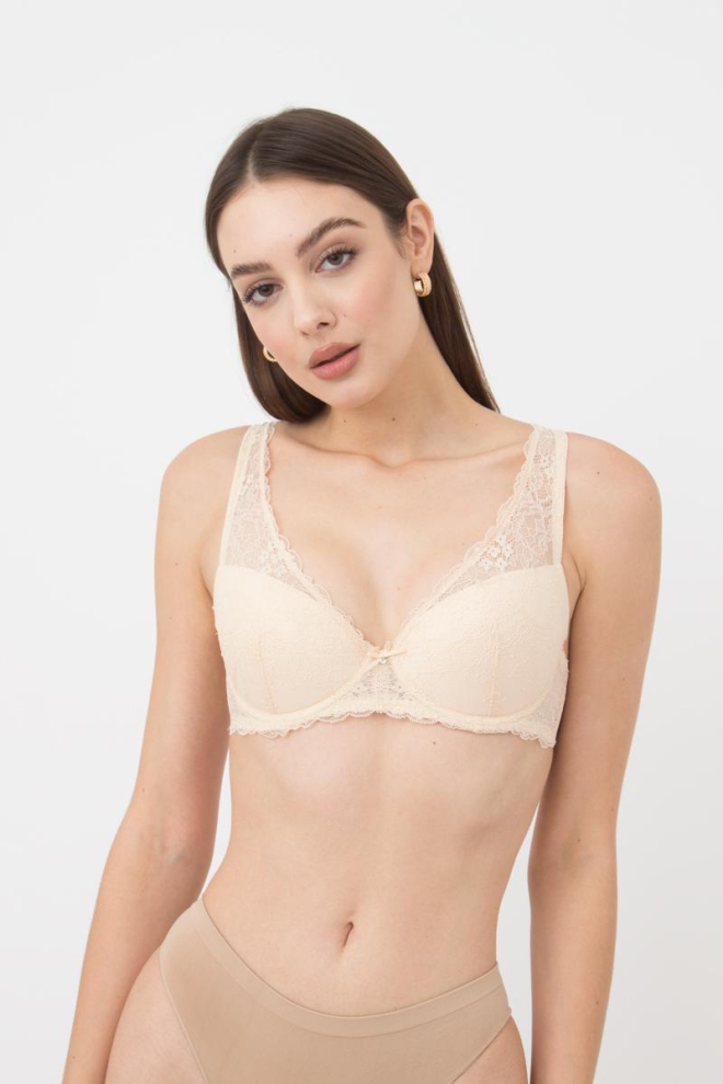 Бюстгальтер мереживний Letizia 1242/41 N Giulia (beige)