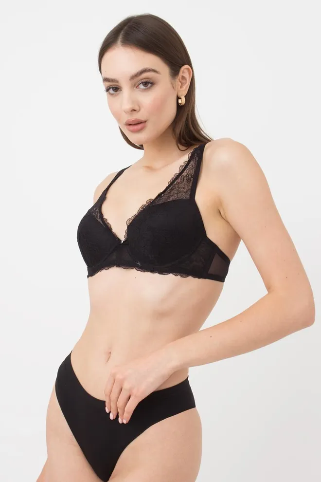 Бюстгальтер мереживний Letizia 1242/41 N Giulia (black)
