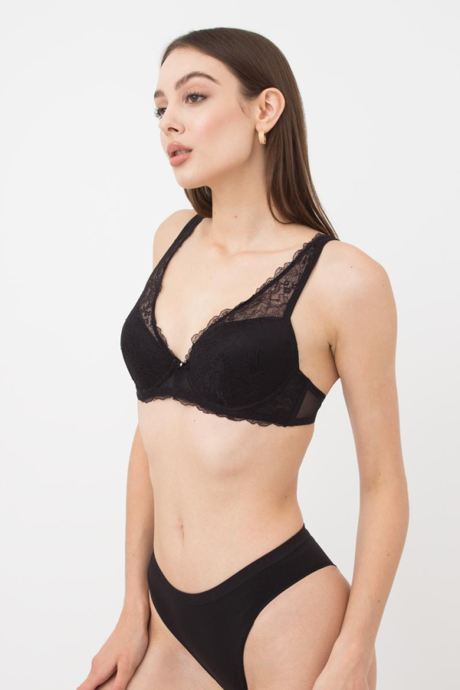 Бюстгальтер кружевной Letizia 1242/41 N Giulia (black)