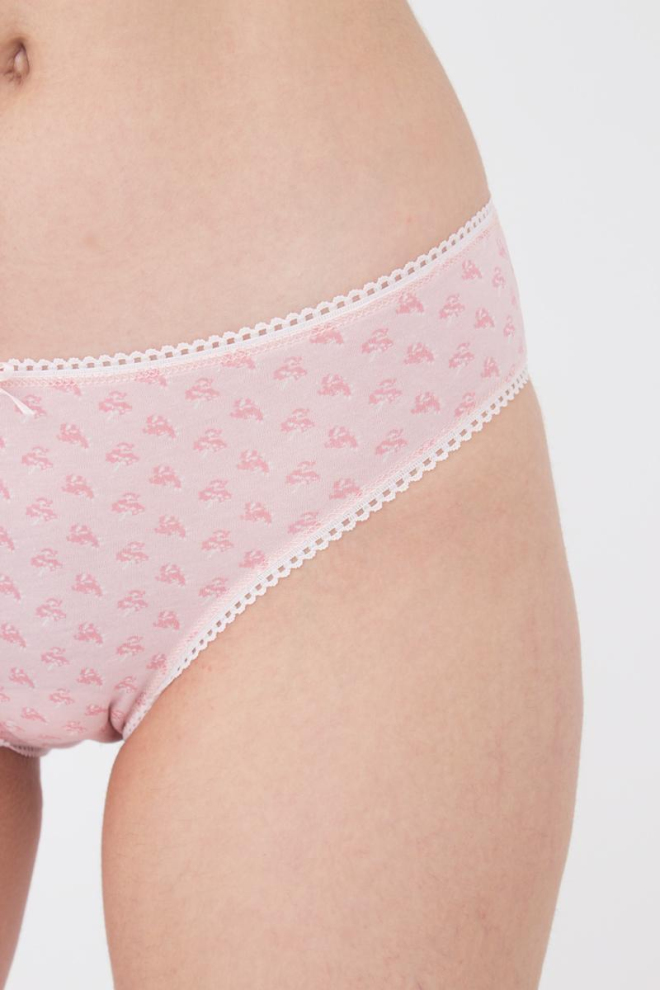 Жіночі труси сліпи Lily 2302/60 Giulia (pink flowers)