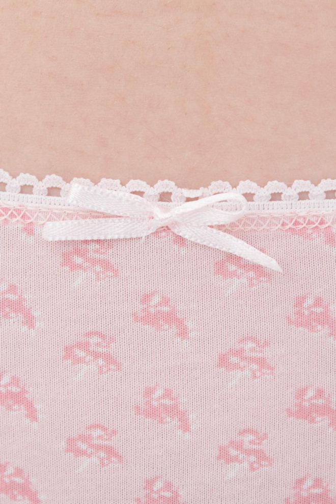 Жіночі труси сліпи Lily 2302/60 Giulia (pink flowers)