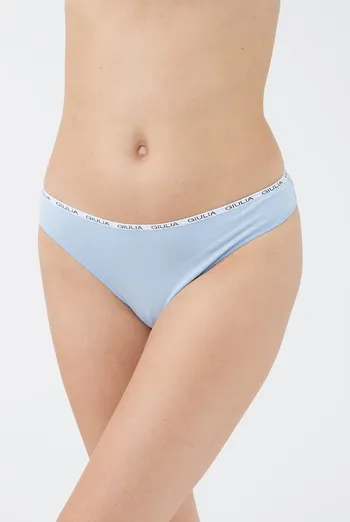 Женские трусы стринги Logo 2102/60 Giulia (blue)