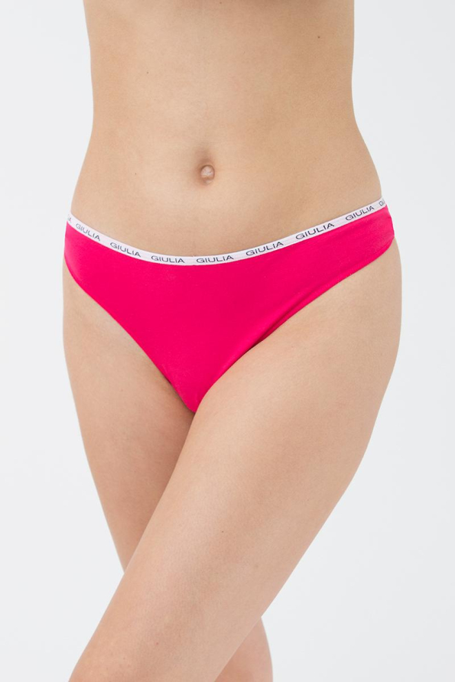 Жіночі труси стринги Logo 2102/60 Giulia (pink)