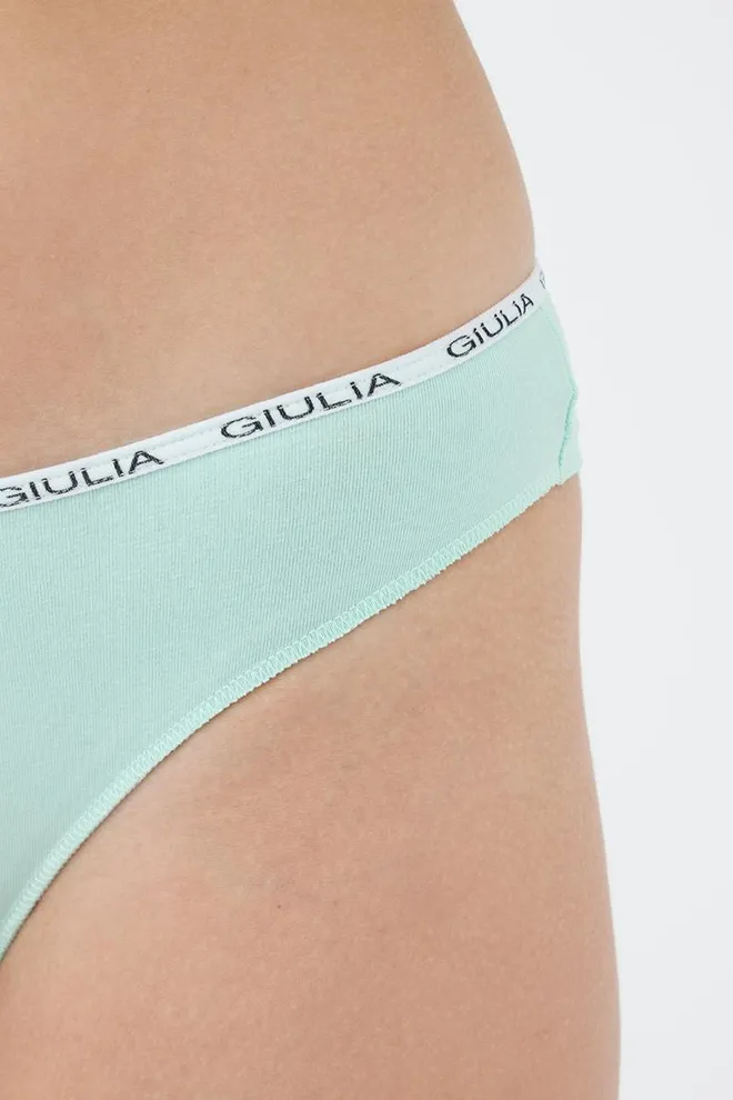 Женские трусы бразилиана Logo 2206/60 Giulia (mint)