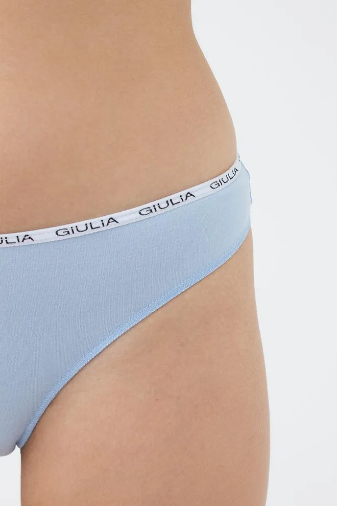 Женские трусы бразилиана Logo 2206/60 Giulia (blue)