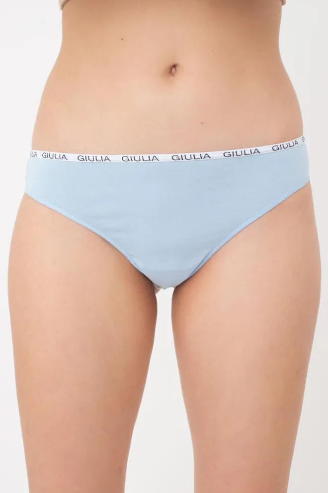 Женские трусы бразилиана Logo 2206/60 Giulia (sky blue)