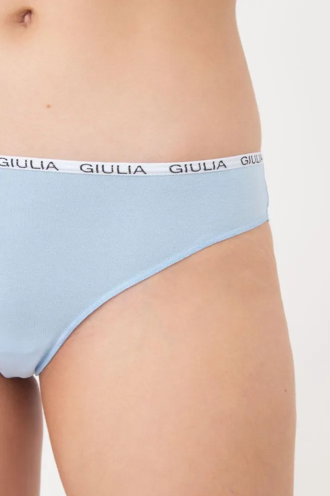 Женские трусы бразилиана Logo 2206/60 Giulia (sky blue)